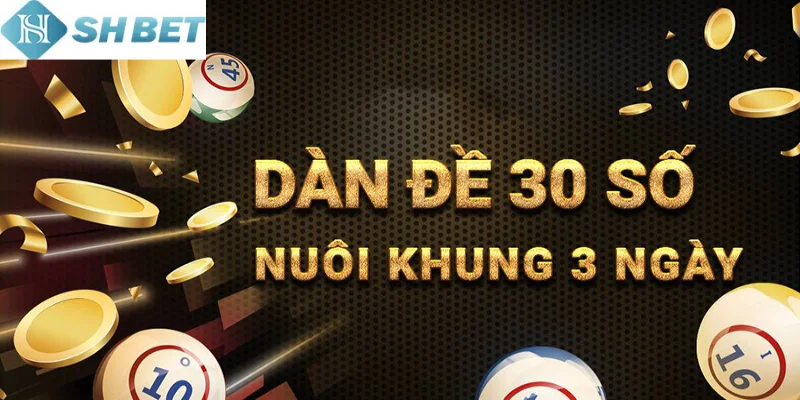 Dàn đề 30 số rất cần thiết với người chơi lô đề online