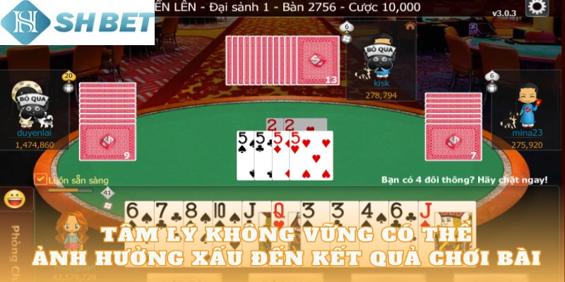 Thành viên mới hãy quan sát quân bài của đối thủ