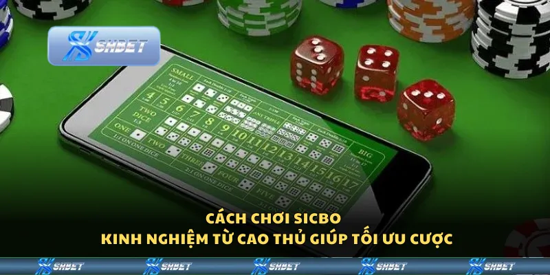 Cách chơi Sicbo – Kinh nghiệm từ cao thủ giúp tối ưu cược